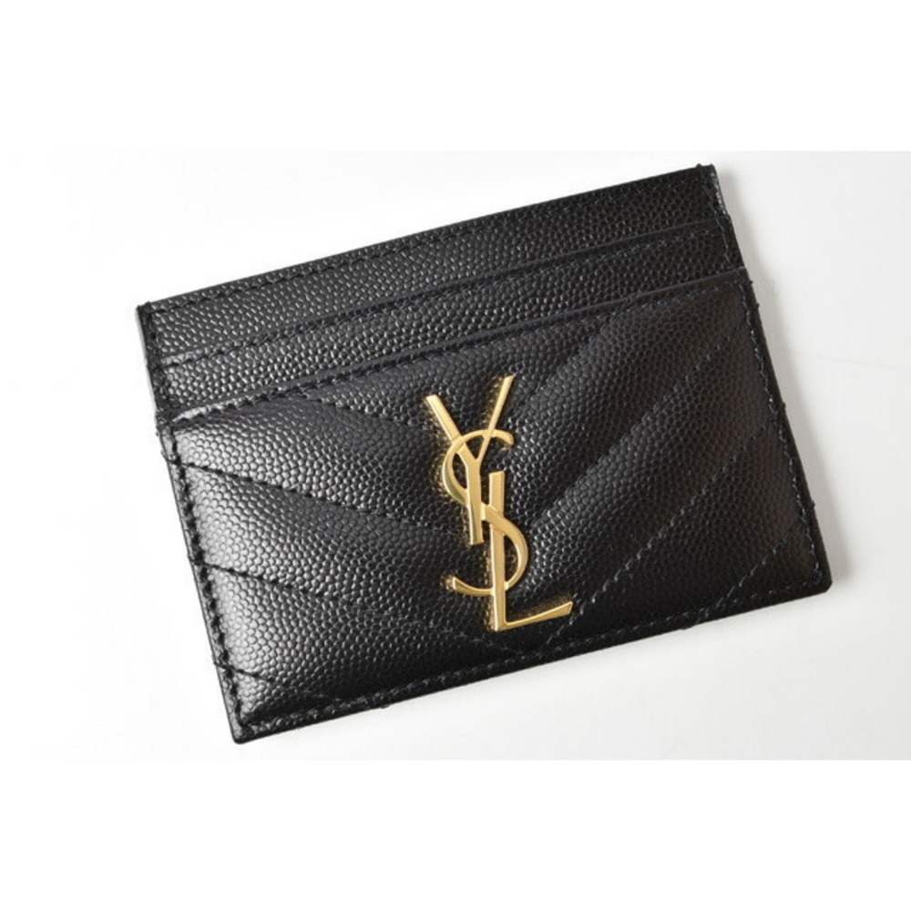 Saint Laurent Card Case Monogram Saint Laurent Black - Picture 2 of 5